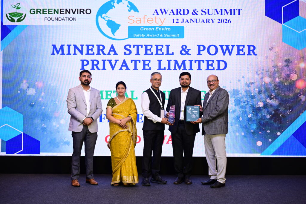 Honoured with the Safety Excellence Award 2026 – Gold Category